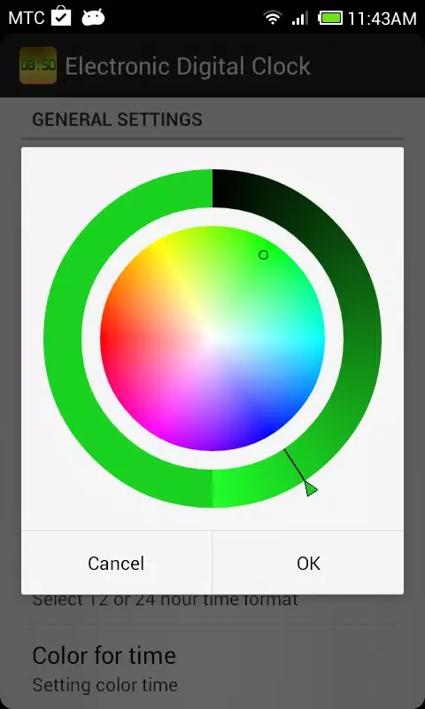 Electronic Digital Clock 스크린샷