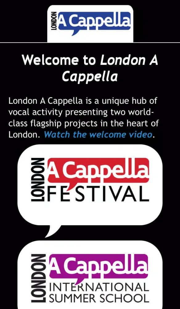 London A Cappella स्क्रीनशॉट