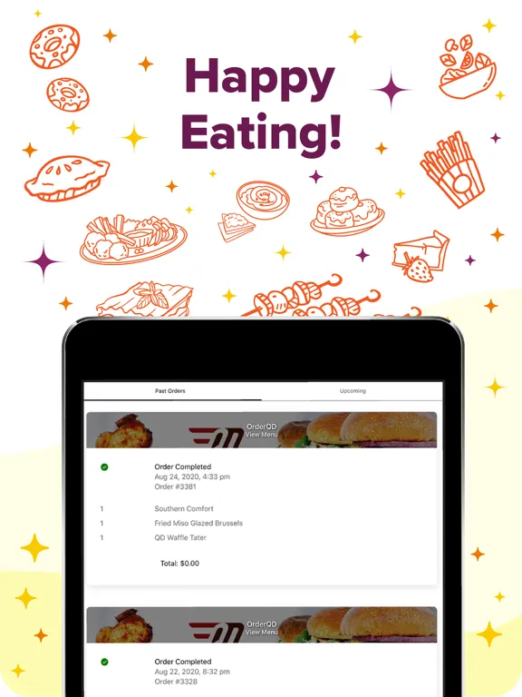 Easy Eats Delivery Service iPad  Ekran Görüntüleri
