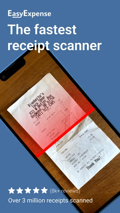 Tangkapan layar Receipt Scanner: Easy Expense