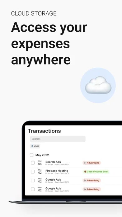 Tangkapan layar Receipt Scanner: Easy Expense
