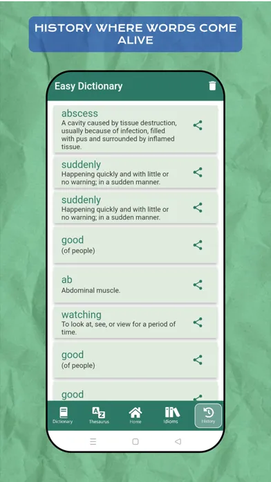 Zrzuty ekranu Advance English Dictionary