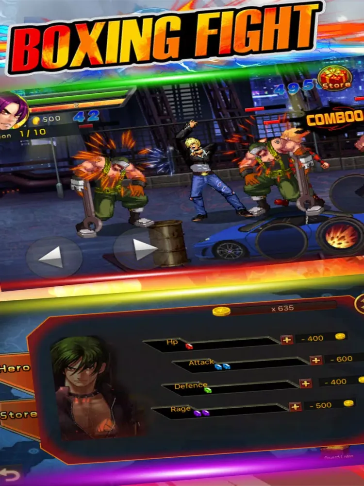 Capturas de pantalla de Boxing Fight-kung fu master street champions iPad 
