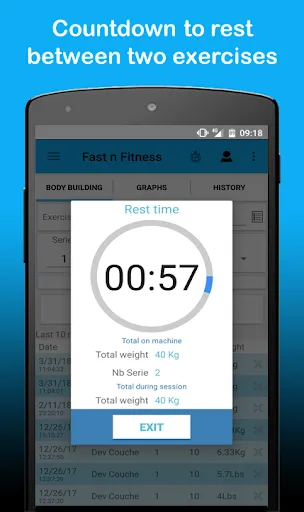 ภาพหน้าจอของ FastNFitness -Workout tracking