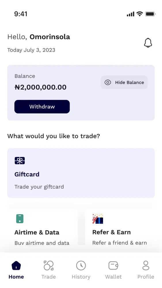 Easyflip: Sell Giftcards應用截圖