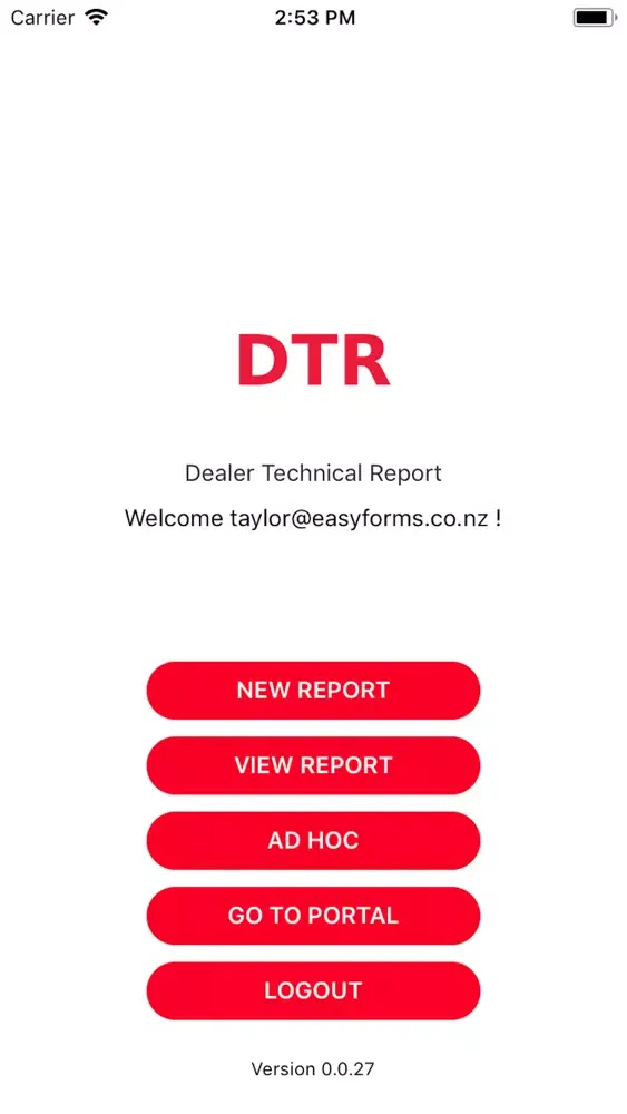 EasyForms DTR スクリーンショット