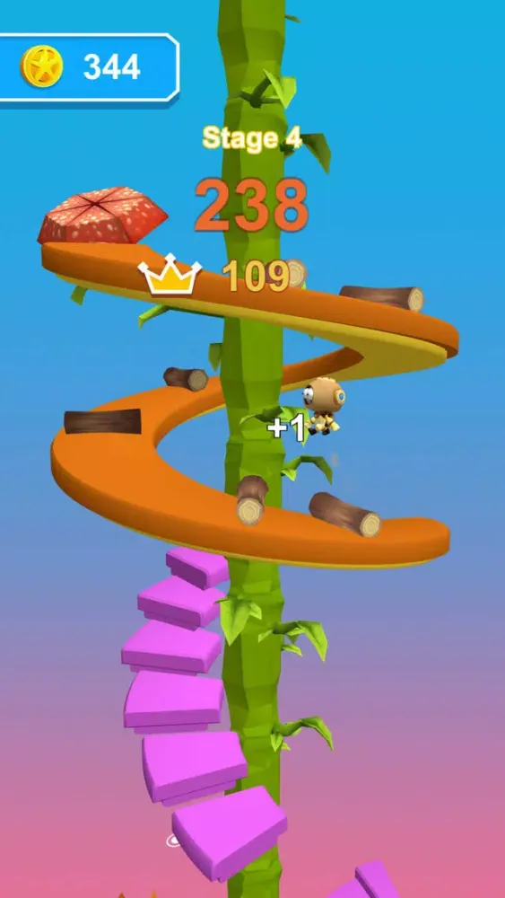 Run Stars: Jump on Helix Road Ekran Görüntüleri