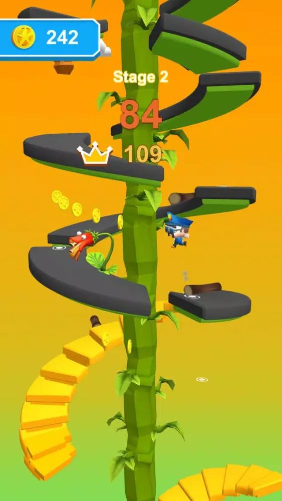 Run Stars: Jump on Helix Road Ekran Görüntüleri