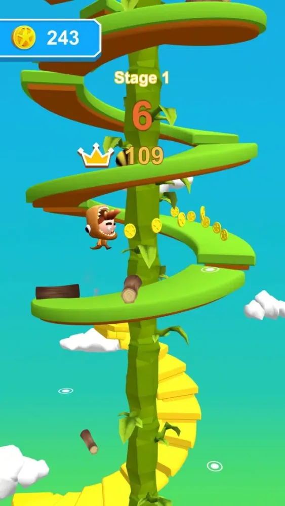 Run Stars: Jump on Helix Road Ekran Görüntüleri