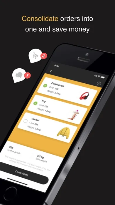 EasyGet: shipping from China स्क्रीनशॉट
