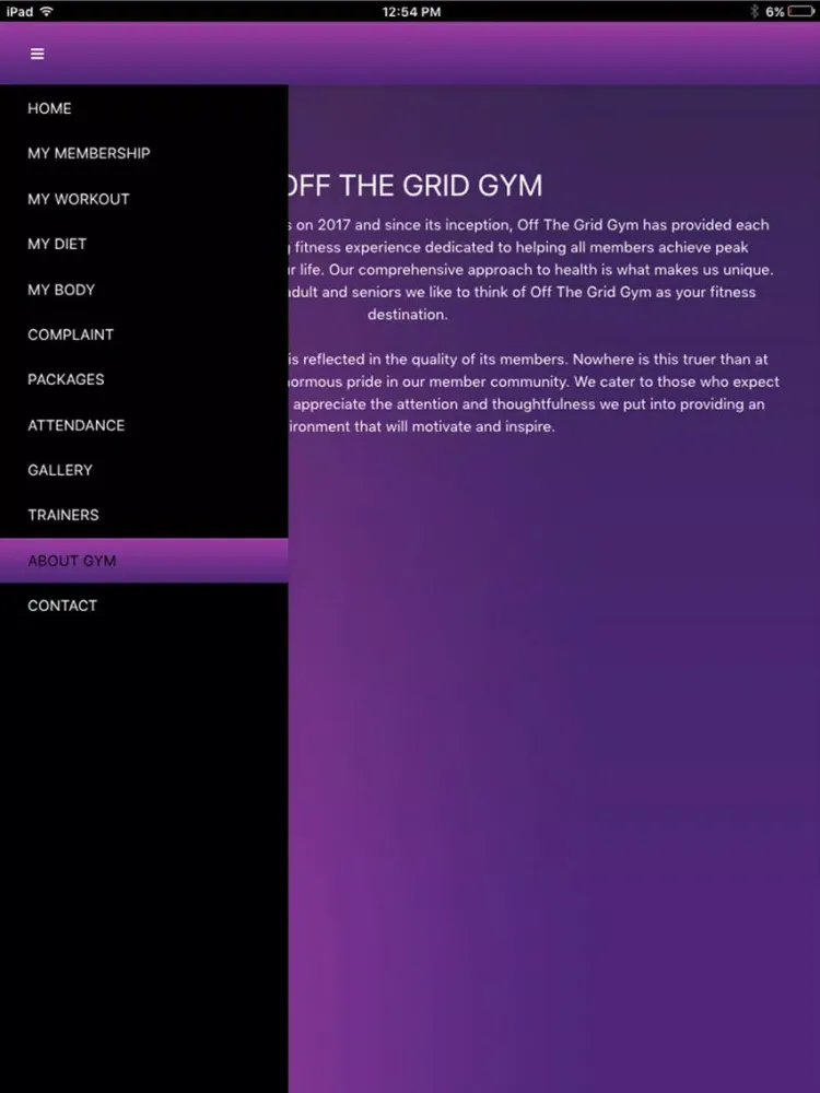 Zrzuty ekranu Off The Grid Gym iPad 