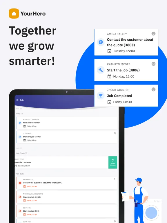Скриншоты YourHero for cleaners iPad 
