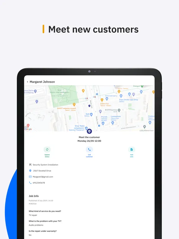 Скриншоты YourHero for cleaners iPad 