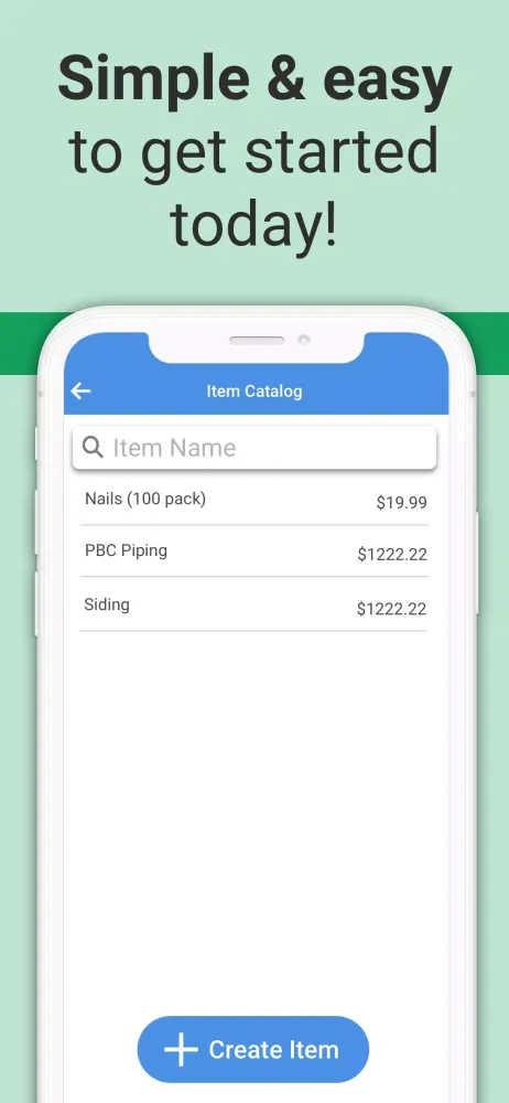 Скриншоты Easy Invoice