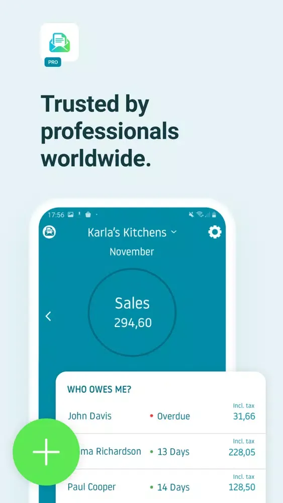 Скриншоты Easy Invoice Maker Pro