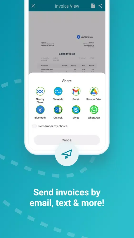 Скриншоты Easy Invoice Maker Pro