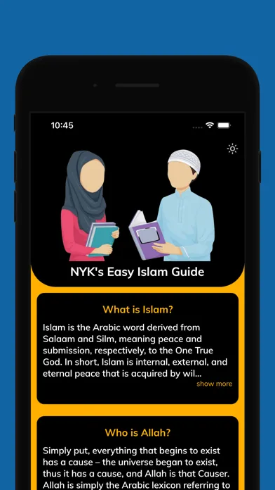 Capturas de pantalla de Easy Islam:New Muslim Resource