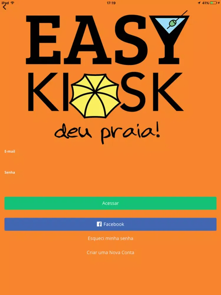 ภาพหน้าจอของ Easy Kiosk iPad 