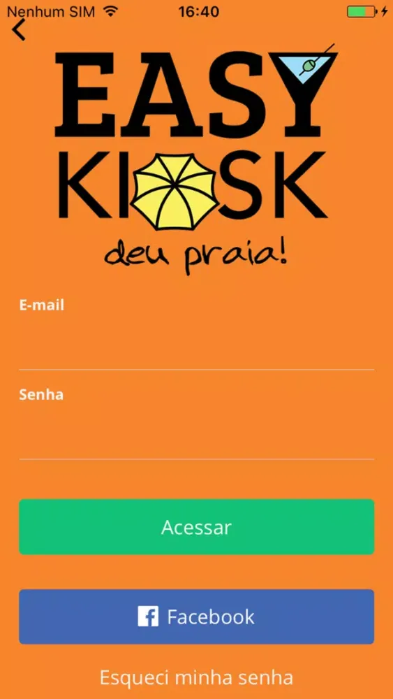 ภาพหน้าจอของ Easy Kiosk