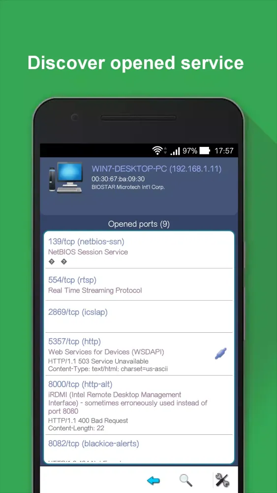 Network Scanner স্ক্রিনশট