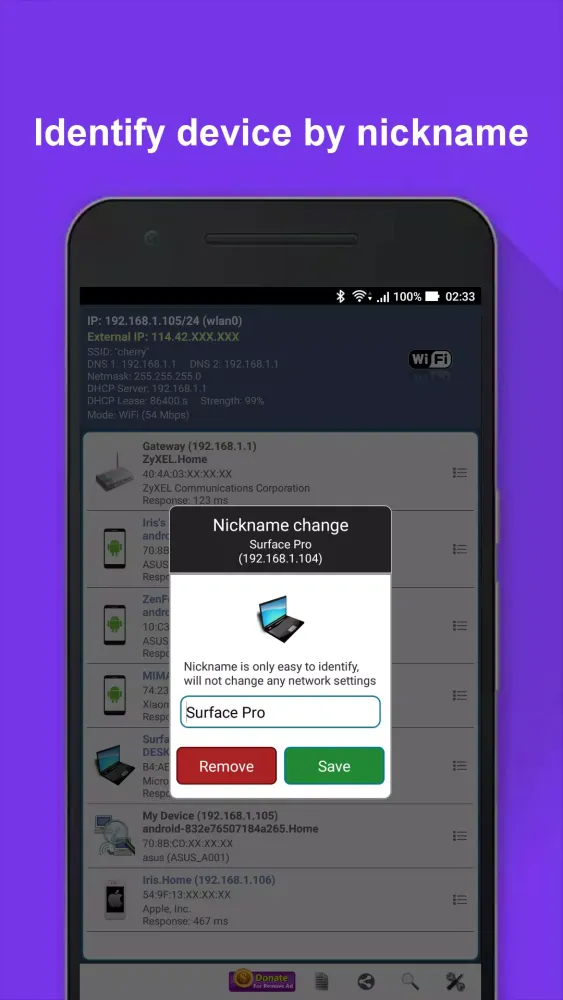 Network Scanner স্ক্রিনশট