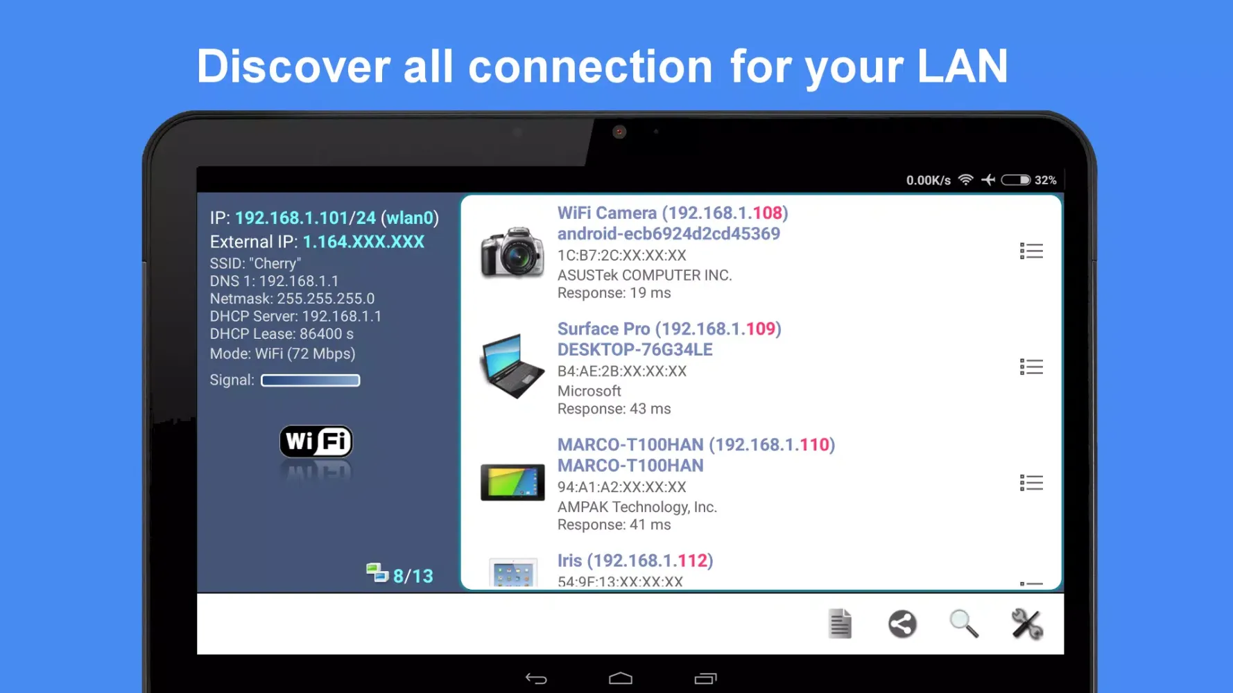 Network Scanner স্ক্রিনশট