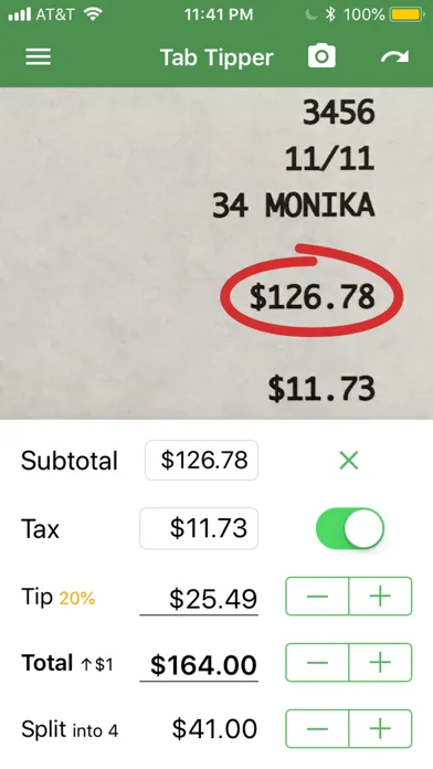 Tab Tipper Screenshots
