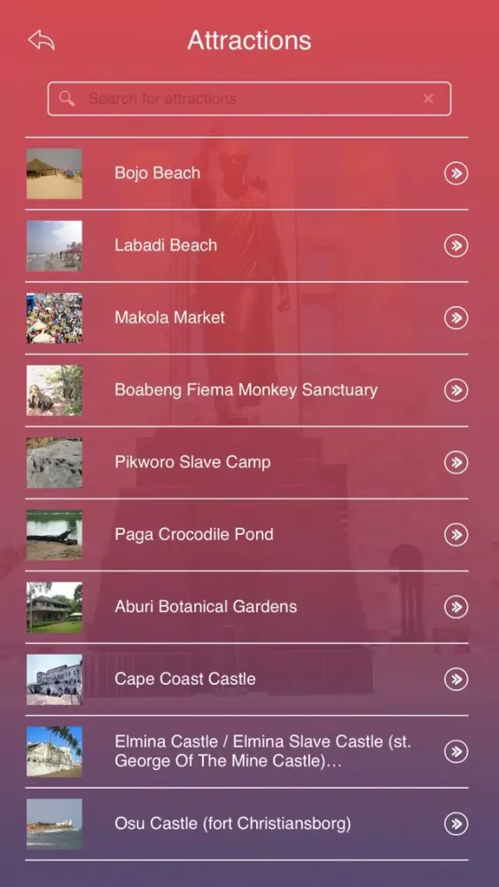 Ghana Tourist Guide应用截图