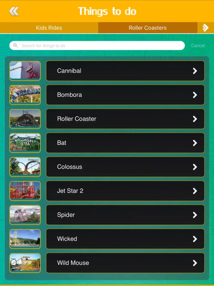 ภาพหน้าจอของ Great App for Lagoon Amusement Park iPad 