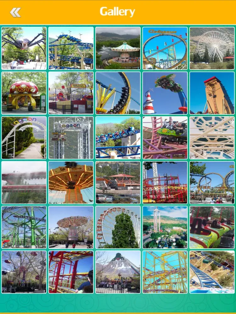 ภาพหน้าจอของ Great App for Lagoon Amusement Park iPad 