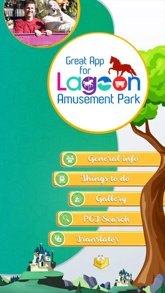 ภาพหน้าจอของ Great App for Lagoon Amusement Park
