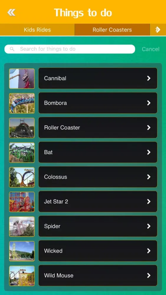 ภาพหน้าจอของ Great App for Lagoon Amusement Park