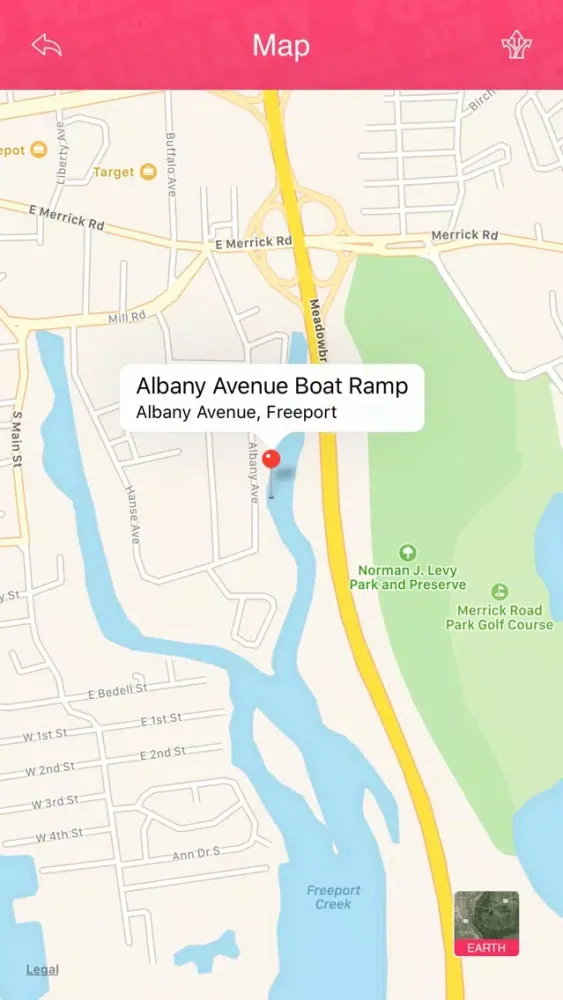Zrzuty ekranu New York Boat Ramps