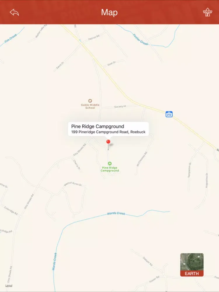 South Carolina State Parks, Trails & Campgrounds iPad 应用截图
