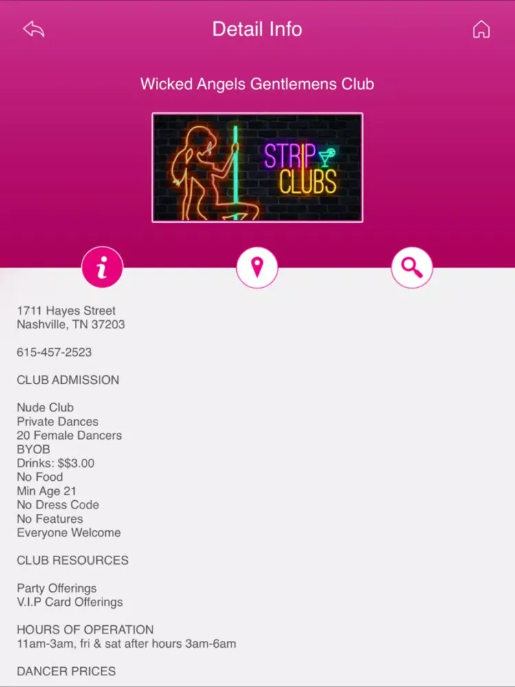 Скриншоты Tennessee Nightlife iPad 