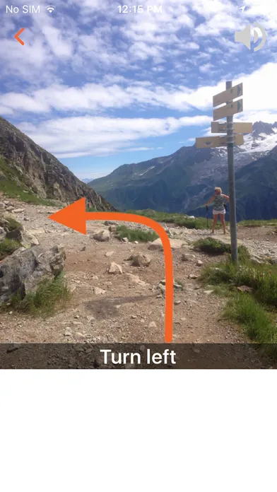 Mhikes, geo-guided hikes. Ekran Görüntüleri