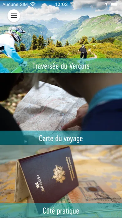 Capturas de tela do RoadBook for Discovery