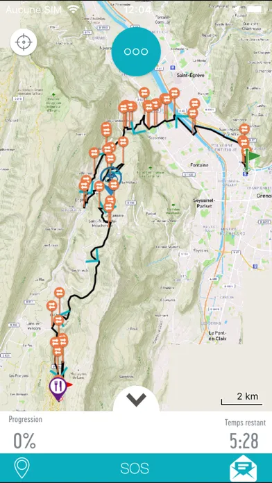 Capturas de tela do RoadBook for Discovery