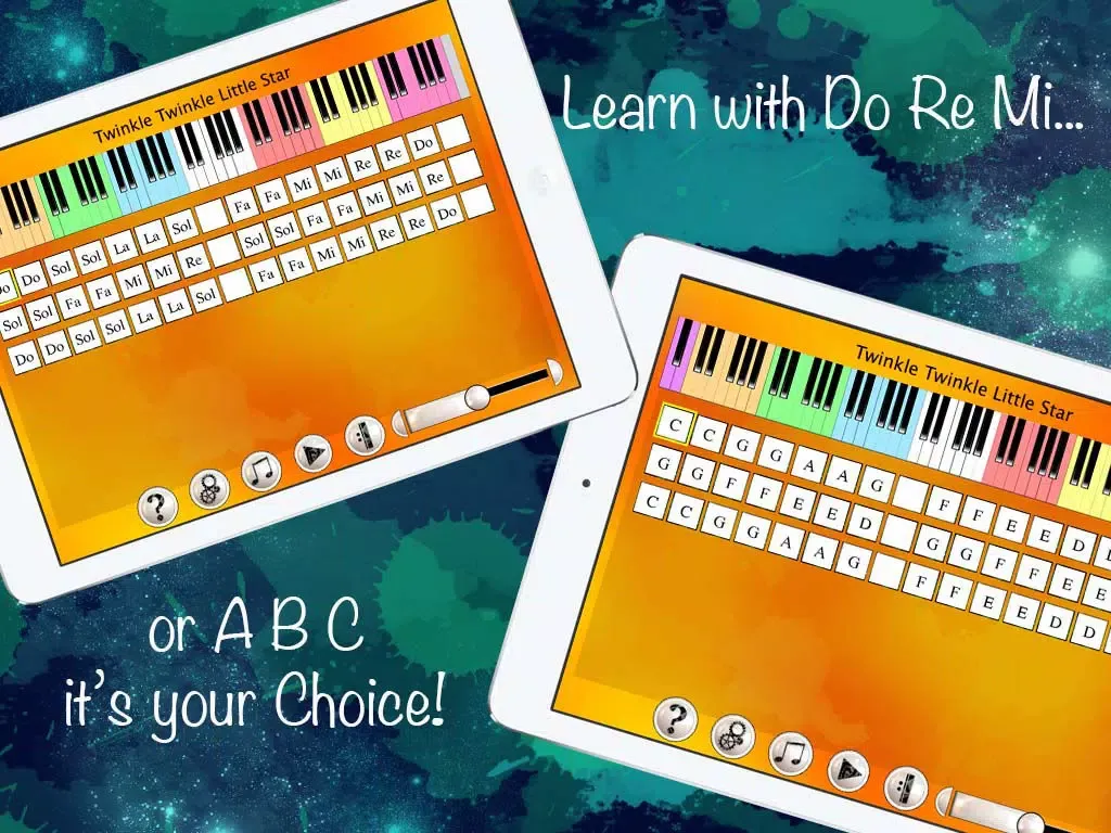 Easy Music Notes Piano Teacher iPad  स्क्रीनशॉट