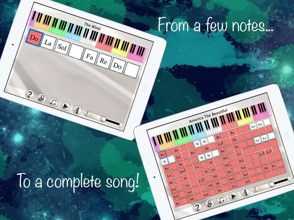 Easy Music Notes Piano Teacher iPad  स्क्रीनशॉट