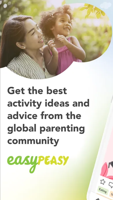 Tangkapan layar EasyPeasy – Parenting Tips