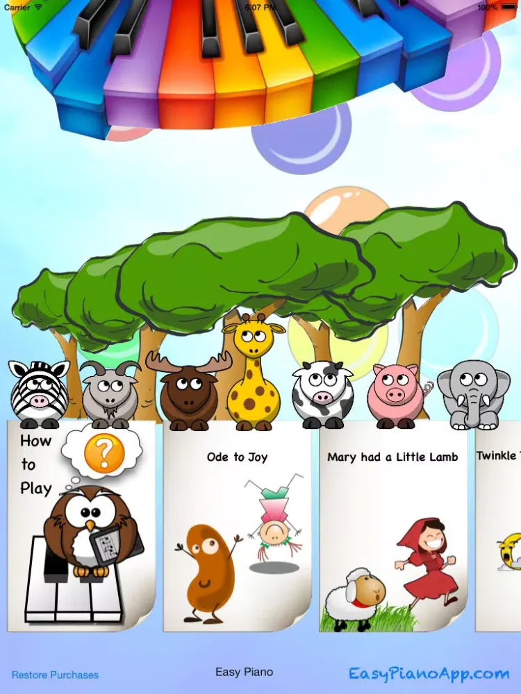 Easy Piano iPad 應用截圖