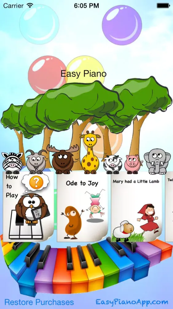 Easy Piano應用截圖