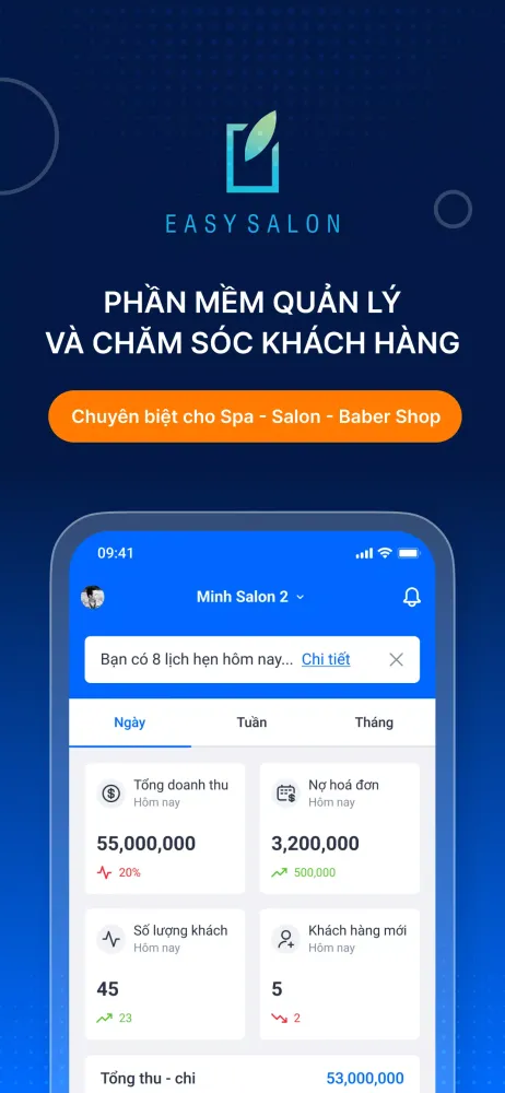 EasySalon - Quản lý Screenshots