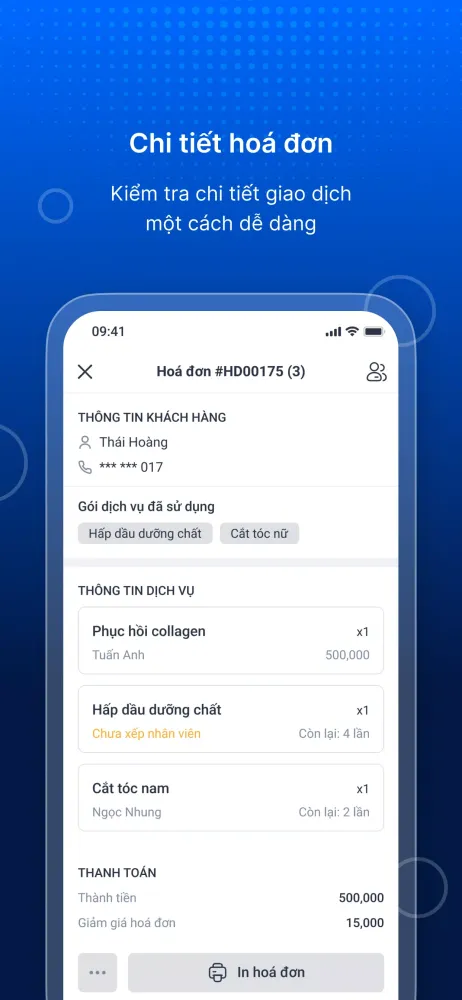 EasySalon - Quản lý Screenshots