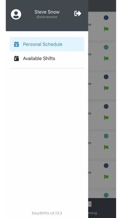 EasyShifts 스크린샷