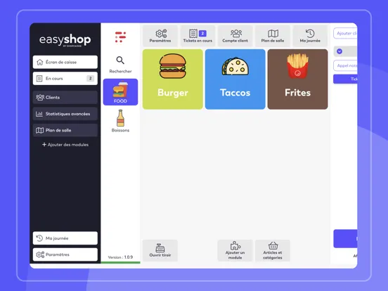 Shopcaisse iPad  স্ক্রিনশট