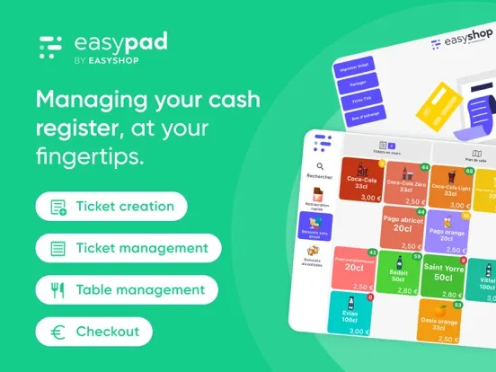 Shopcaisse Pad iPad  स्क्रीनशॉट