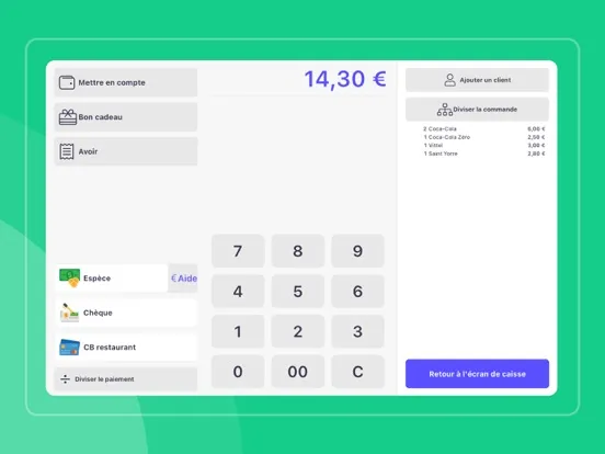Shopcaisse Pad iPad  स्क्रीनशॉट