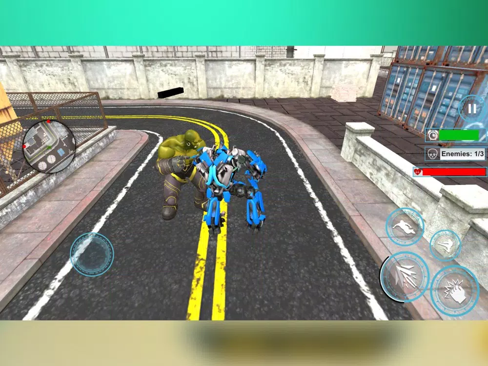 Incredible Robot Hero Monster iPad  Screenshots